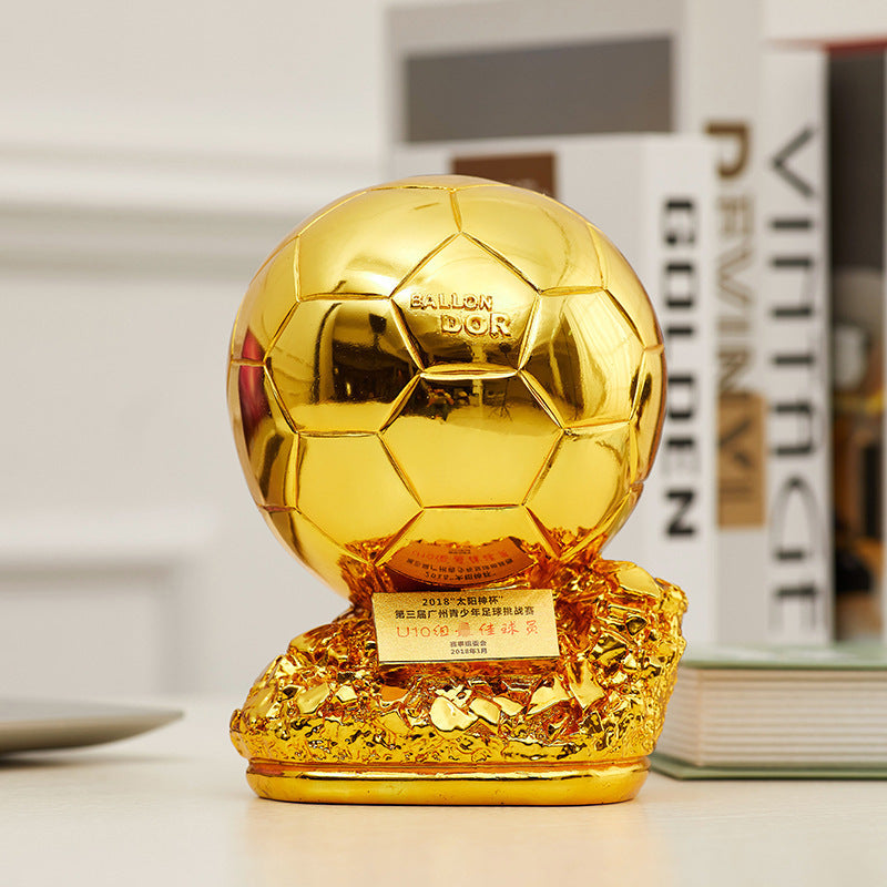 Ballon D'Or Resin Cup Model